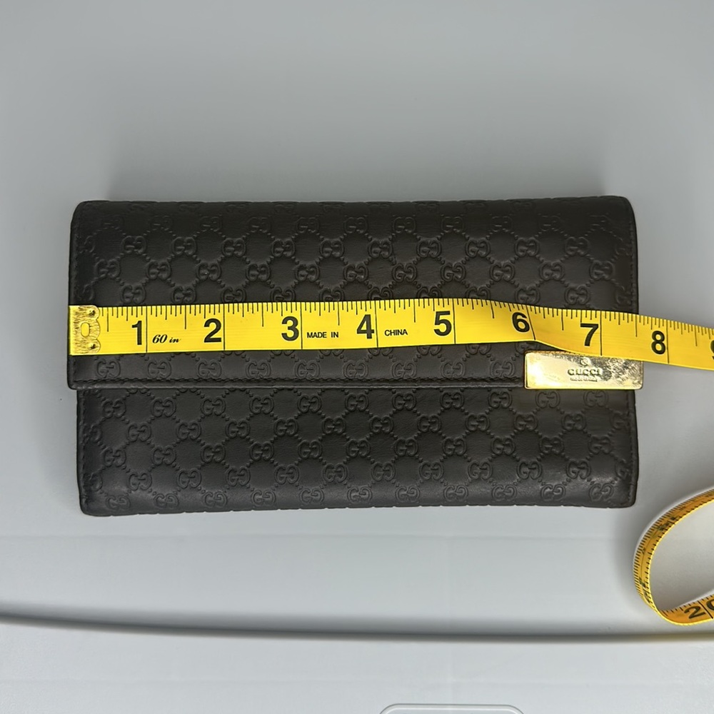 Authentic Gucci Continental Microguccissima Wallet - image 8
